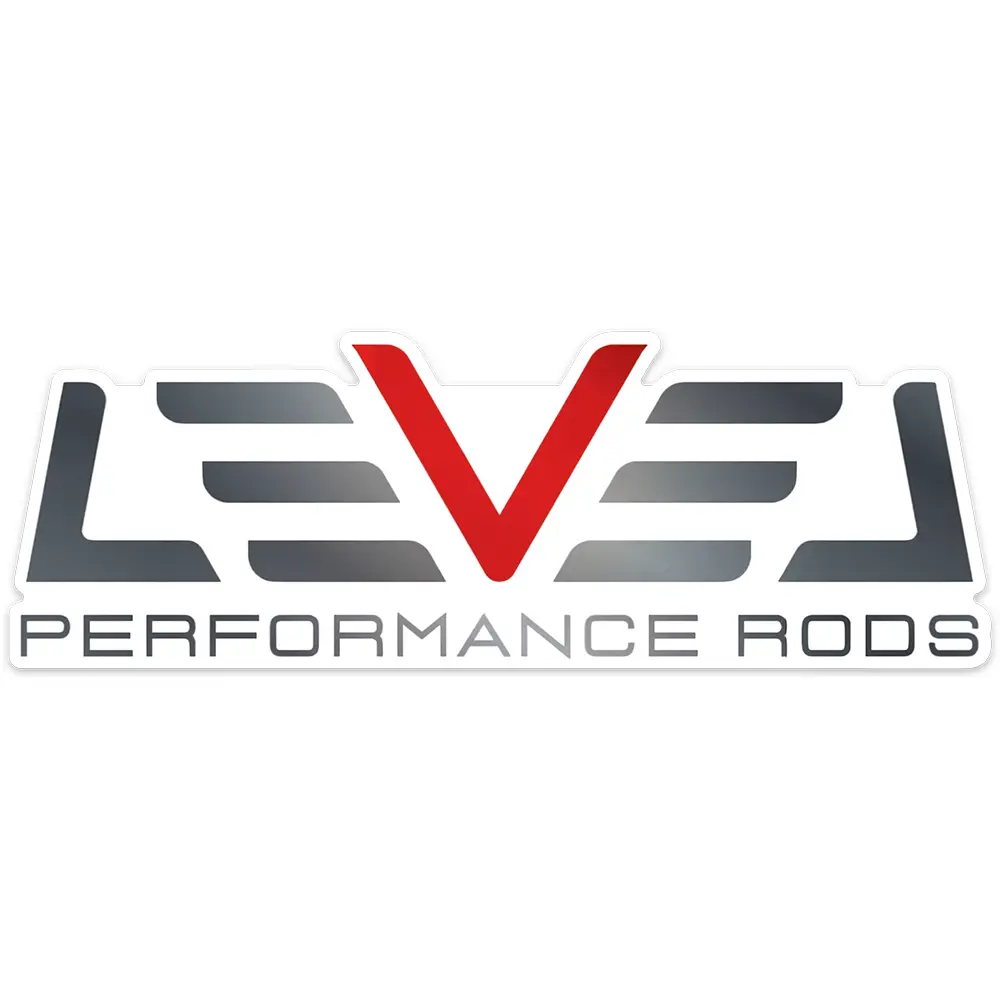 Level Logo Decal - Customizable Design for Home or Office Use