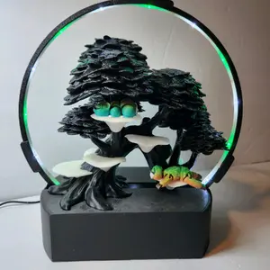 10" Display base 3D-printed tree