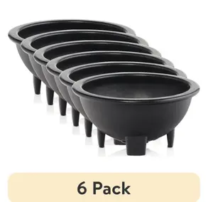 BPA Free 10oz 0.3L Small Black Salsa Serving Dish - Plates