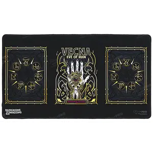 Vecna: Eve of Ruin - Black Stitched Playmat for Dungeons & Dragons