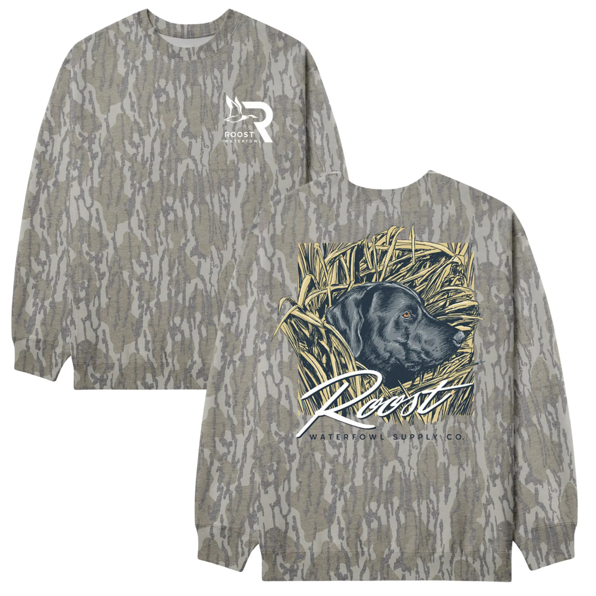 Roost Stealth Mode Sweatshirt For Men And Women, Mossy Oak Shirt, Hunting 3D Sweatshirt, Casual Streetwear, Gift For Men