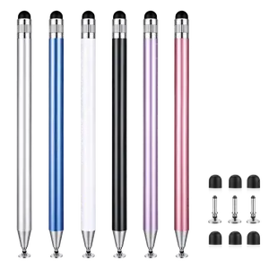 Stylus (6 Pcs),2-in-1 Stylus Pen for Touchscreen,High Sensitivity and Precision Stylus Pens for switch/iPad/iPhone/Android Suitable for All Touch Screens