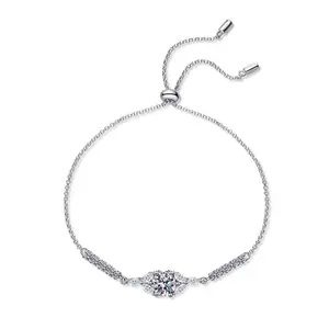 【#Y124】(Hannah)Synthetic Moissanite Fashion Jewelry bracelet