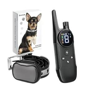Smart Dog Training Collar – No Shock, Beep & Vibration Modes Only | Waterproof, Remote Range 1000 Ft, Adjustable for Small Dogs 5–15 lbs