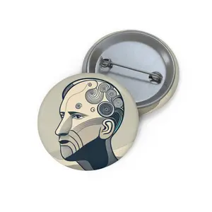 Custom Pin Buttons with Unique Designs by The Great Question