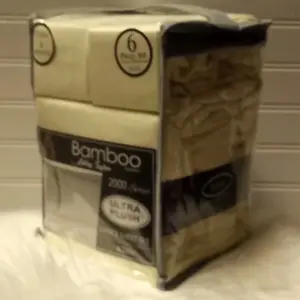 Bamboo sheet cream color