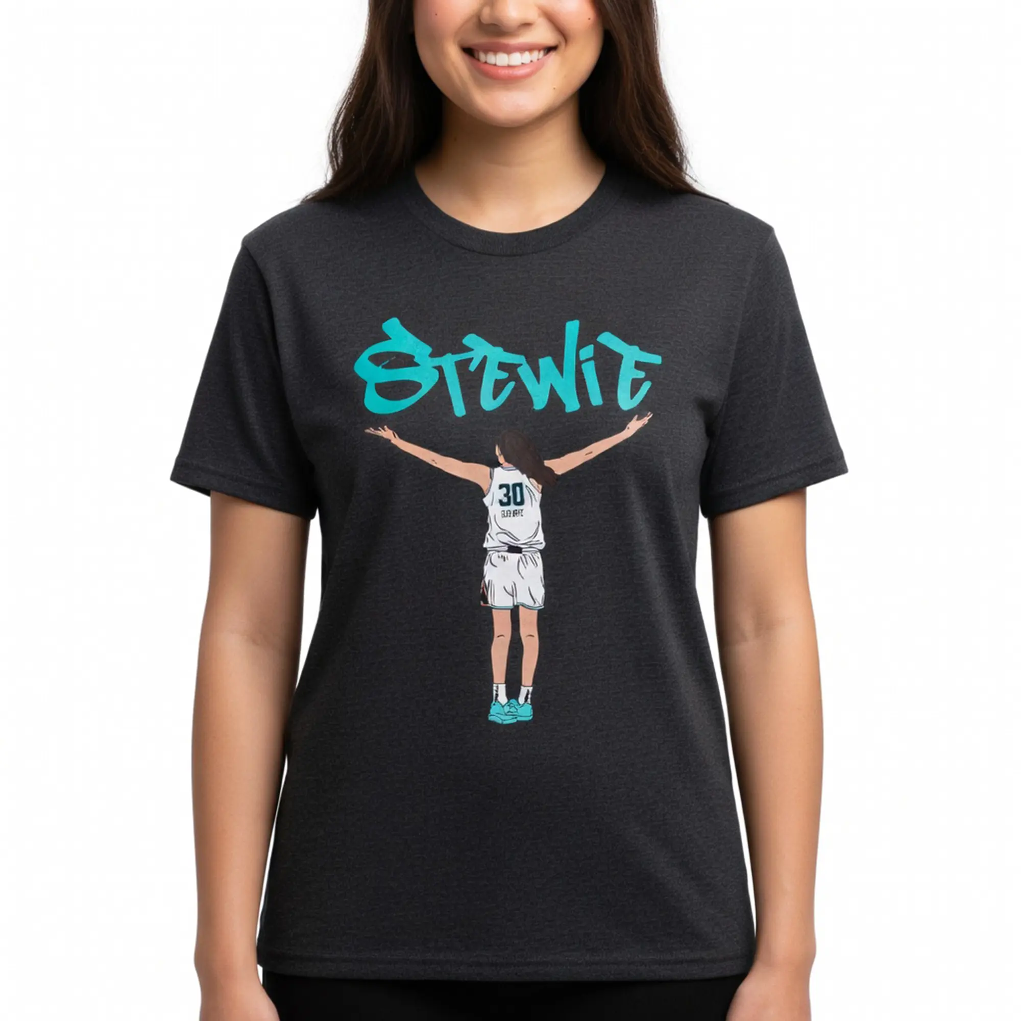 Stewie Liberty Basketball Tee, Breanna Stewart Fan Shirt, Streetwear Graphic, Sporty Aesthetic Unisex Top
