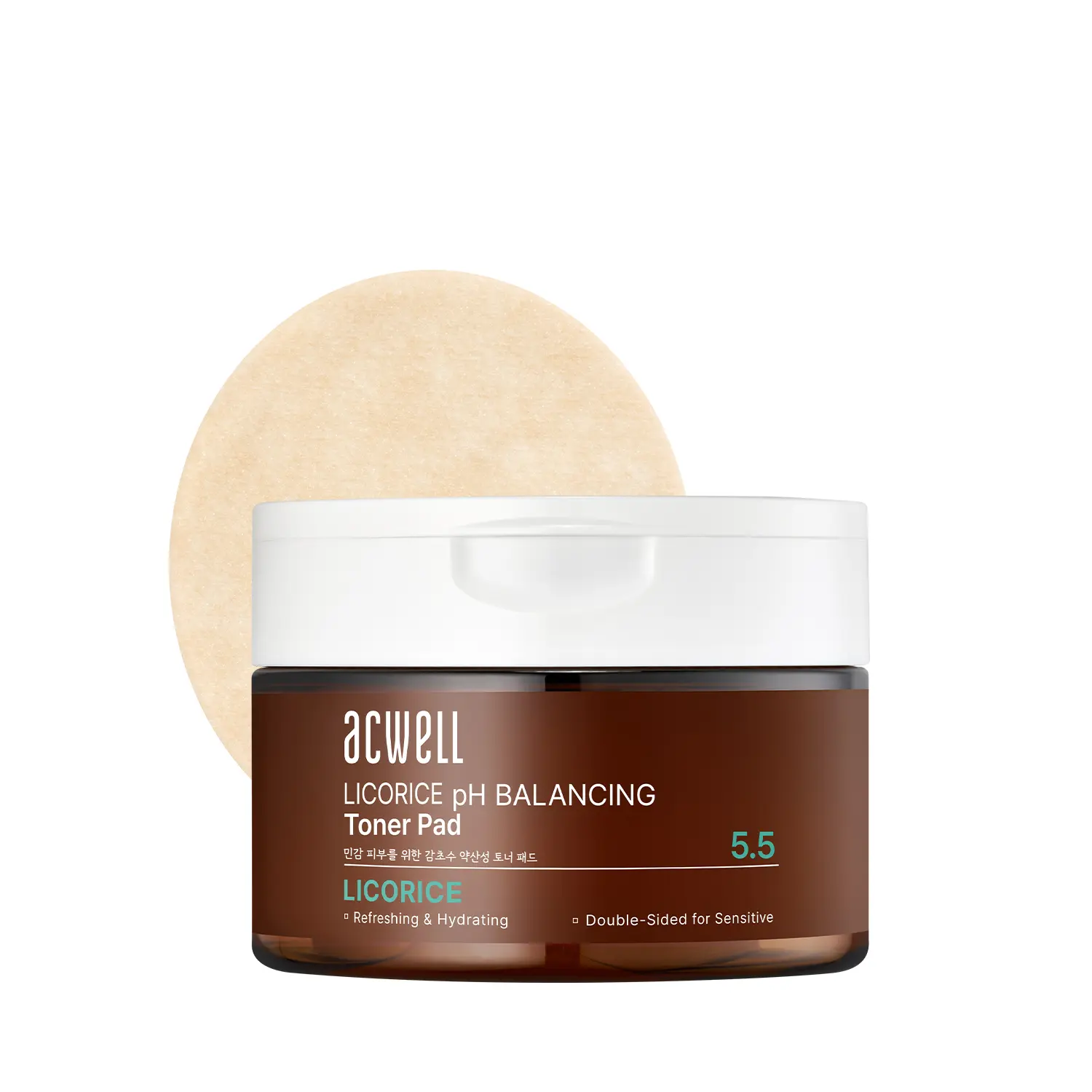 ACWELL Licorice pH Balancing Toner Pad