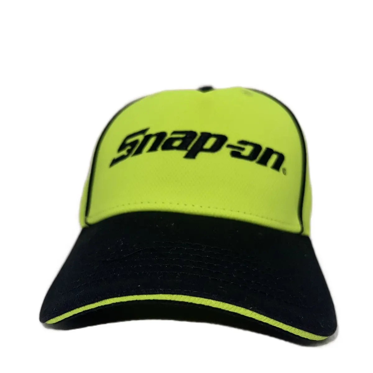 Snap-On Tools Neon Yellow Safety Baseball Cap Official New High Visibility Protection for Tool Workers Bright Yellow Color Safety Features