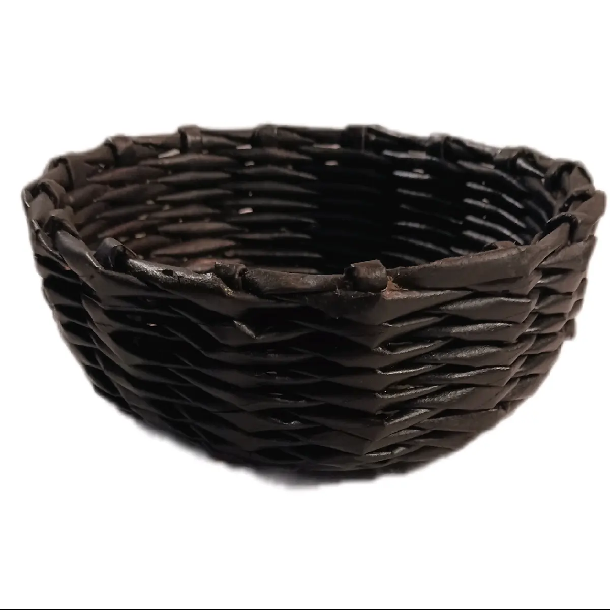 Watson Homestead Recycled Newspaper Basket for Home Decor