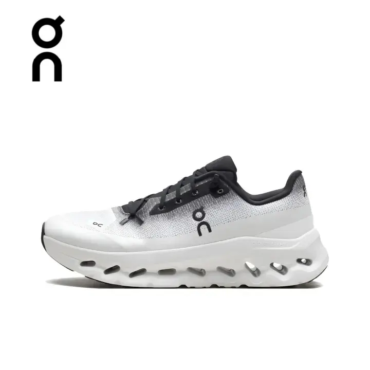 On Cloudtilt Unisex Casual Running Sneakers White Black Gradient