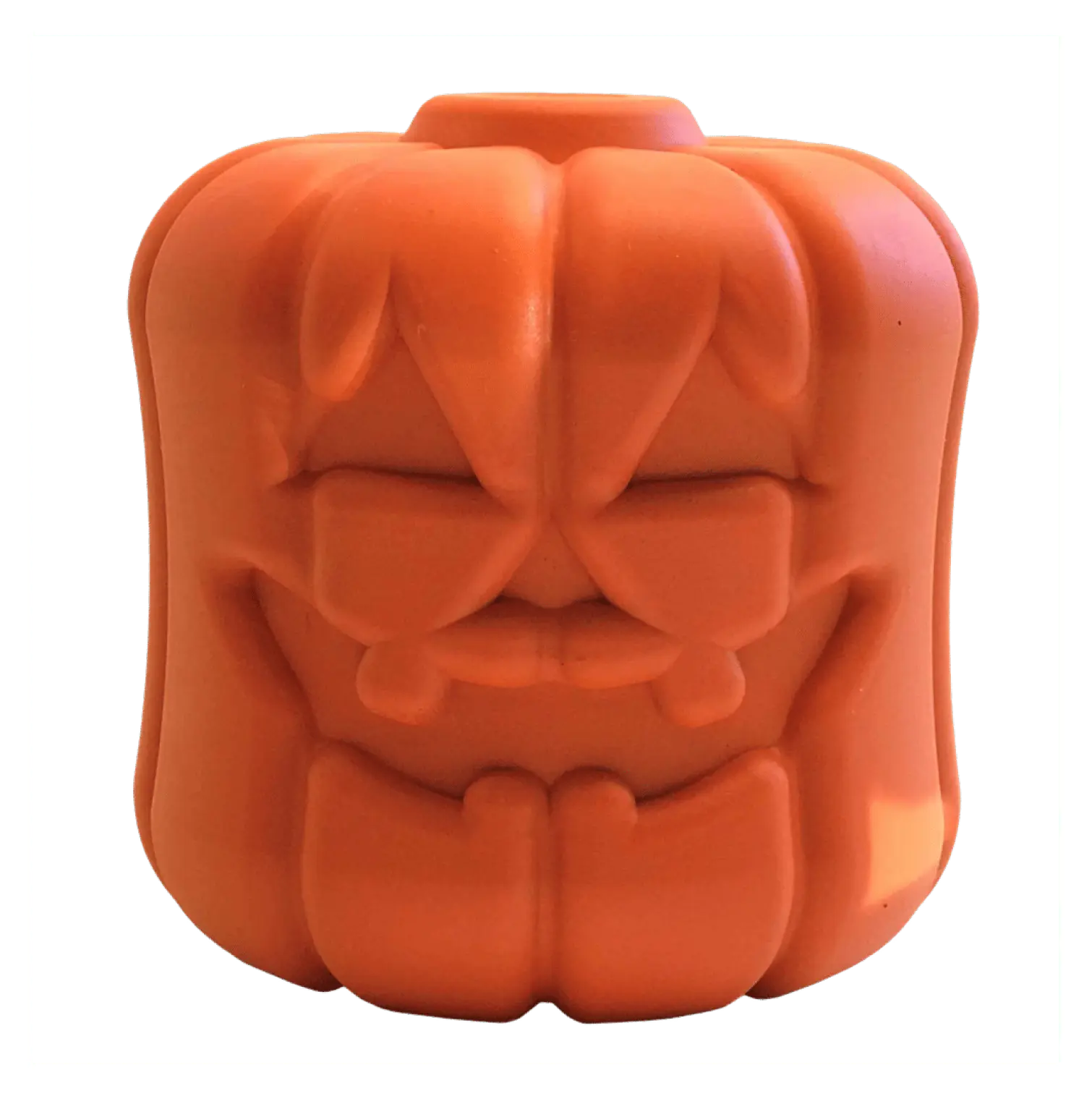 Jack O' Lantern Dog Toy for Large Dogs - Durable Chew Toy & Treat Dispenser | USA Made Halloween Pumpkin Dog Toy for Power Chewers Large Jack-O-Lantern Toy