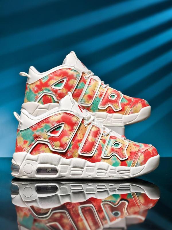 Unisex Fashion Casual Sports Shoes, Stylish Basketball Shoes, Shock Absorption Comfortable Shoes, Sizes 36-47, Men and Women