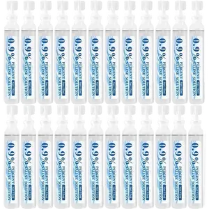 40-pack of sterile, single-use saline solution—a gentle daily cleanser for nasal and wound care