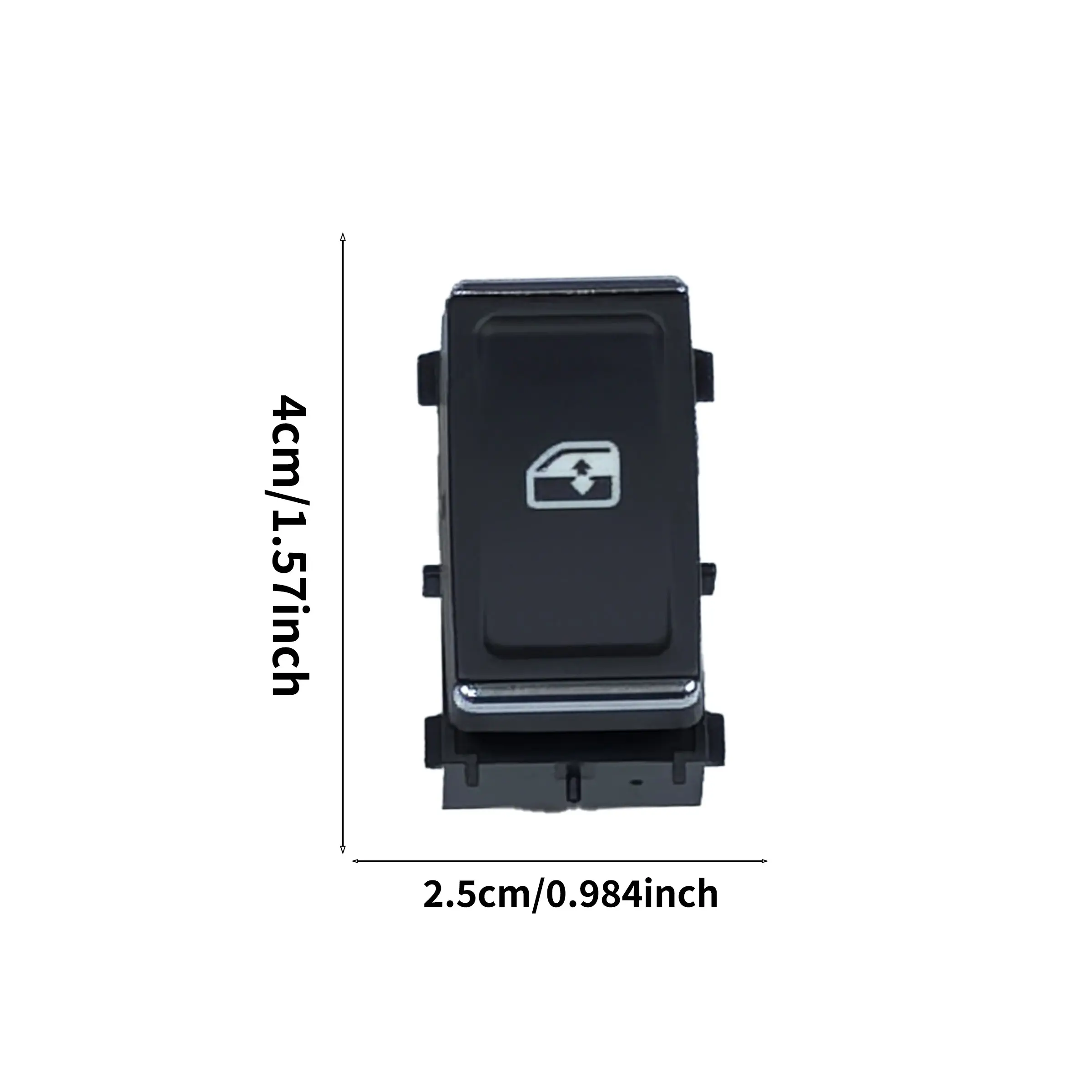 Skoda New Octavia Glass Lift Switch Assembly Key, Compatible with Skoda Models 14-18, High-Quality Replacement Part, No Battery Included,OE:5E0959855C