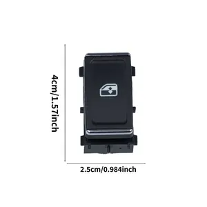 Skoda New Octavia Glass Lift Switch Assembly Key, Compatible with Skoda Models 14-18, High-Quality Replacement Part, No Battery Included,OE:5E0959855C