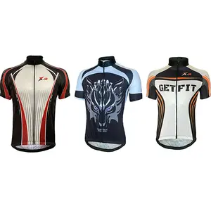 Men's Cycling Breathable Summer Short Sleeve Bike Jersey