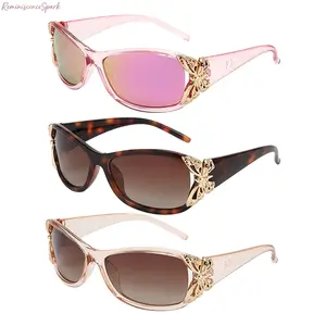 3-Pack Unisex Polarized Sports Sunglasses, wrap-around butterfly frame. Built with UV400 protective lenses, comfortable and close-fitting design, great for fishing, driving, cycling and all kinds of outdoor activities.