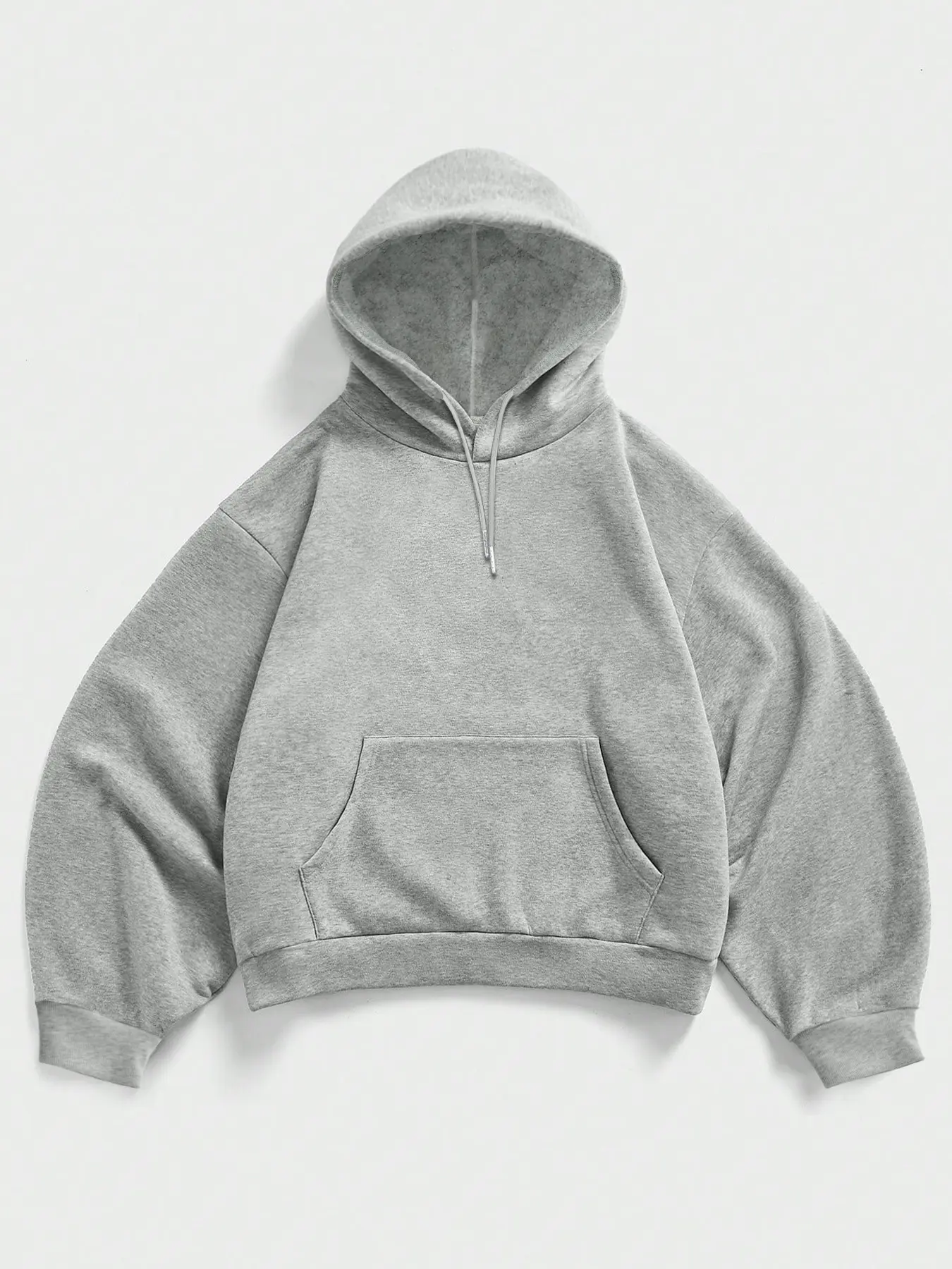 Men's Plain Drawstring Hoodie, Fashion Street Style, Comfortable Fabric for Daily Wear, Soft Skin-Friendly Material