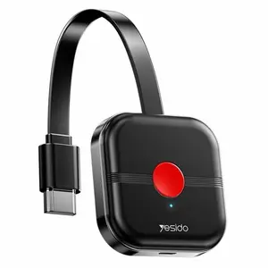 Wireless Display, 1080P Full HD Screen Mirroring Adapter for Smartphones, Laptops, TVs