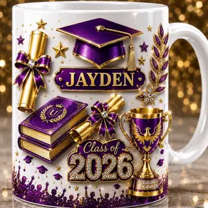 Personalized 2026 Graduation Mugs
