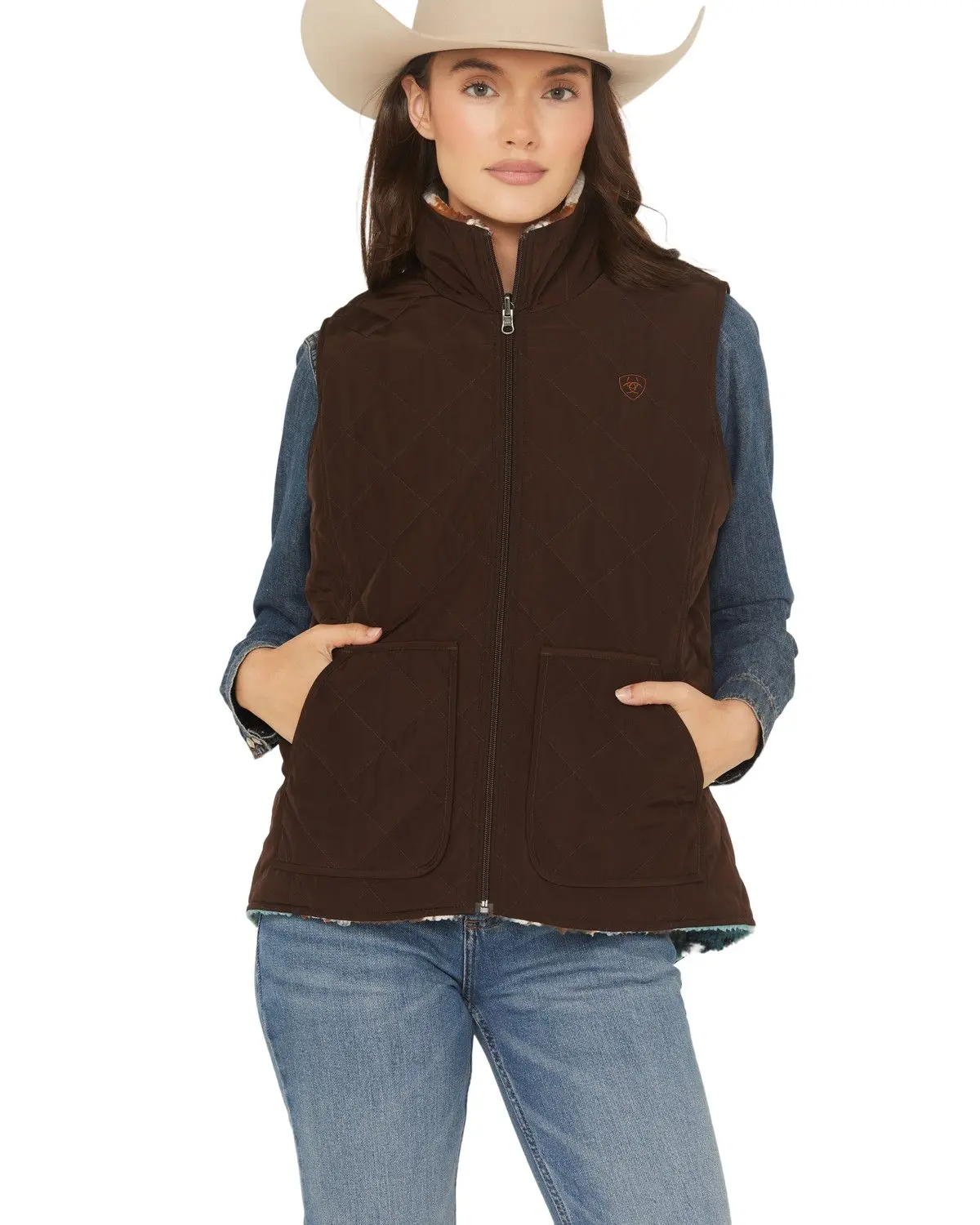 Ariat Women's Women'S Dilon 2.0 Reversible Insulated Vest - 10062816