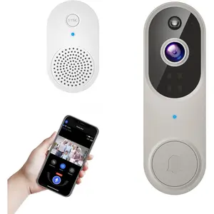 1080p  Doorbell Camera for  ,  , Live View, Cloud Storage, AI Human Detection, Night Vision, Two Way Audio, Indoor Outdoor , 2.4G  only