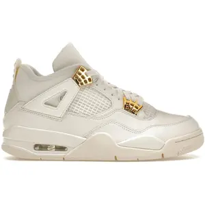 Jordan 4 Retro Metallic Gold (Women's)