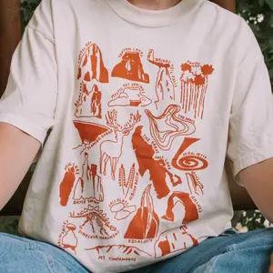 Utah Nature Checklist Souvenir Tee Unisex Utah Nature Checklist Souvenir Tee Unisex