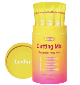 LeeFar Cutting Drink Mix | Strawberry Açaí Flavor – 30 Servings