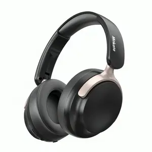 Wireless Noise Cancelling Foldable & Rotatable Over-Ear Headphones, Bluetooth 5.3, 100H Playtime, Hi-Res Audio, Memory Foam Ear Cushions, Mic for Travel & Work