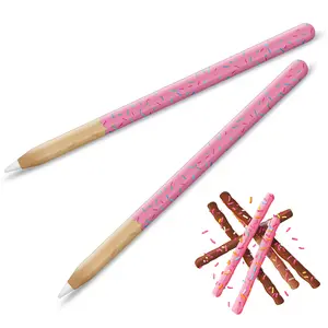 Apple Pencil Skin [2 Pack] ULTRA THIN 3M Premium Vinyl Cover Eco-Fridendly Greenguard Ink Apple Pencil full wrap Cover - 2nd Gen & Pro