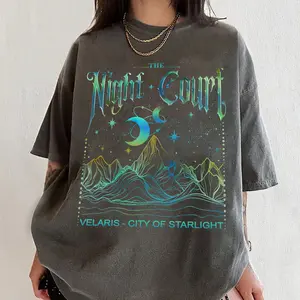 Velaris The Night Court Acotar Comfort Colors Shirt, The Night Court Shirt, SJM Merch Shirt, Acotar Velaris TShirt, Court of Dreams, Book Lover Gift