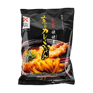 MIMIKOU Japanese Kyoto Curry Udon Instant Noodles 100.3g - Authentic Dashi Broth & Hon-Taka Chili Powder for Quick & Delicious Meal