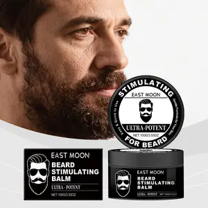 Men's Beard Care Cream, Gentle Nourishing Soft Smooth Beard Care, Essential Moisturizing Formula for Beards, Ideal for Daily Use
