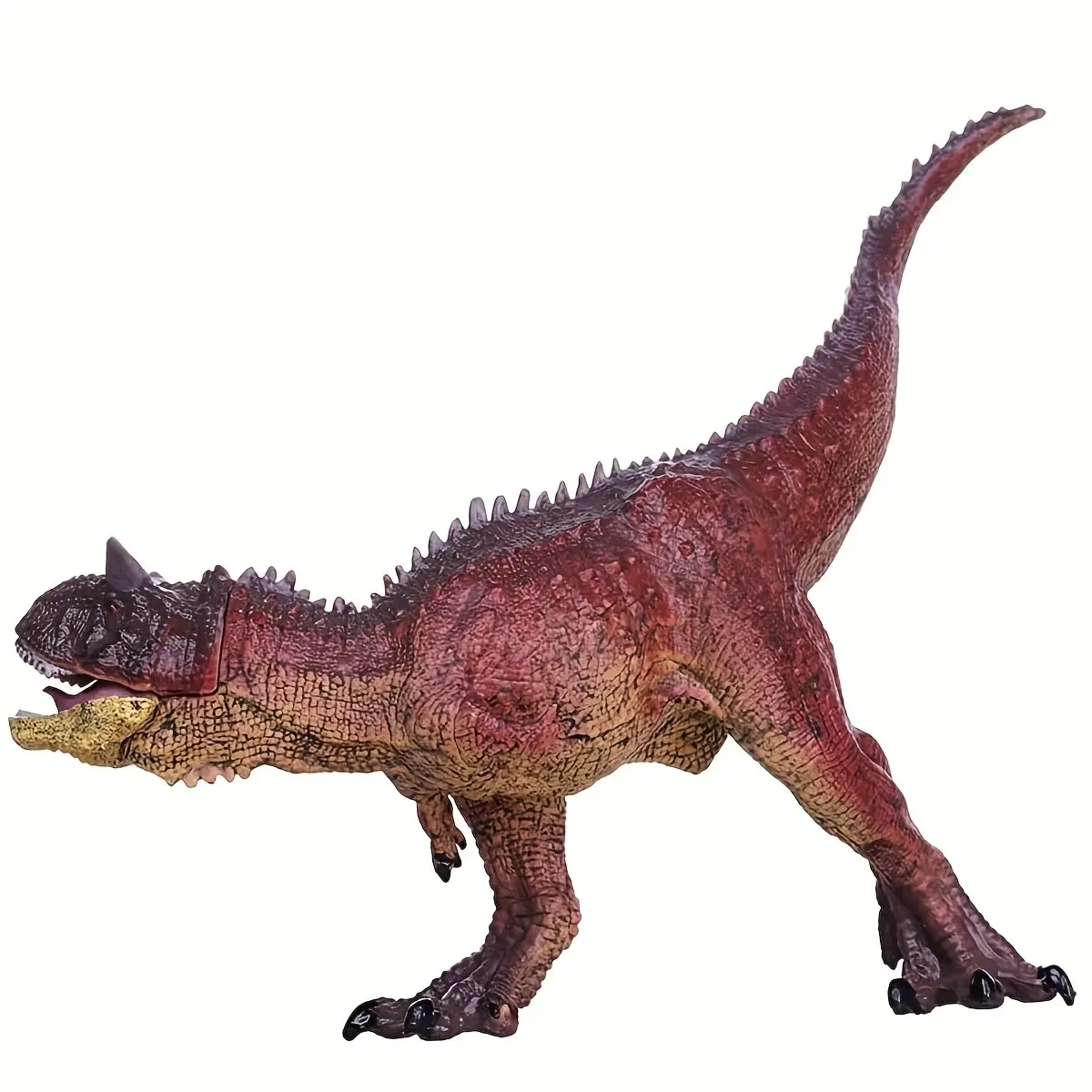 Bull Dragon Dinosaur Model, PVC Material, Movable Mouth, Collectible Figure, Realistic Dinosaur Model, Collectible Figurine, No Battery Needed