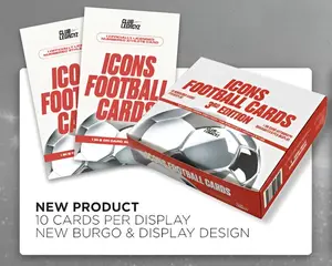 1 (ONE) Pack 2026 Club Legacyz Icons Soccer Third Edition Hobby Box