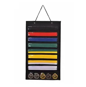 CONCERTO Martial Arts Taekwondo Karate Judo Belt Holder Hang Display (US Seller)