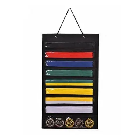 CONCERTO Martial Arts Taekwondo Karate Judo Belt Holder Hang Display (US Seller)
