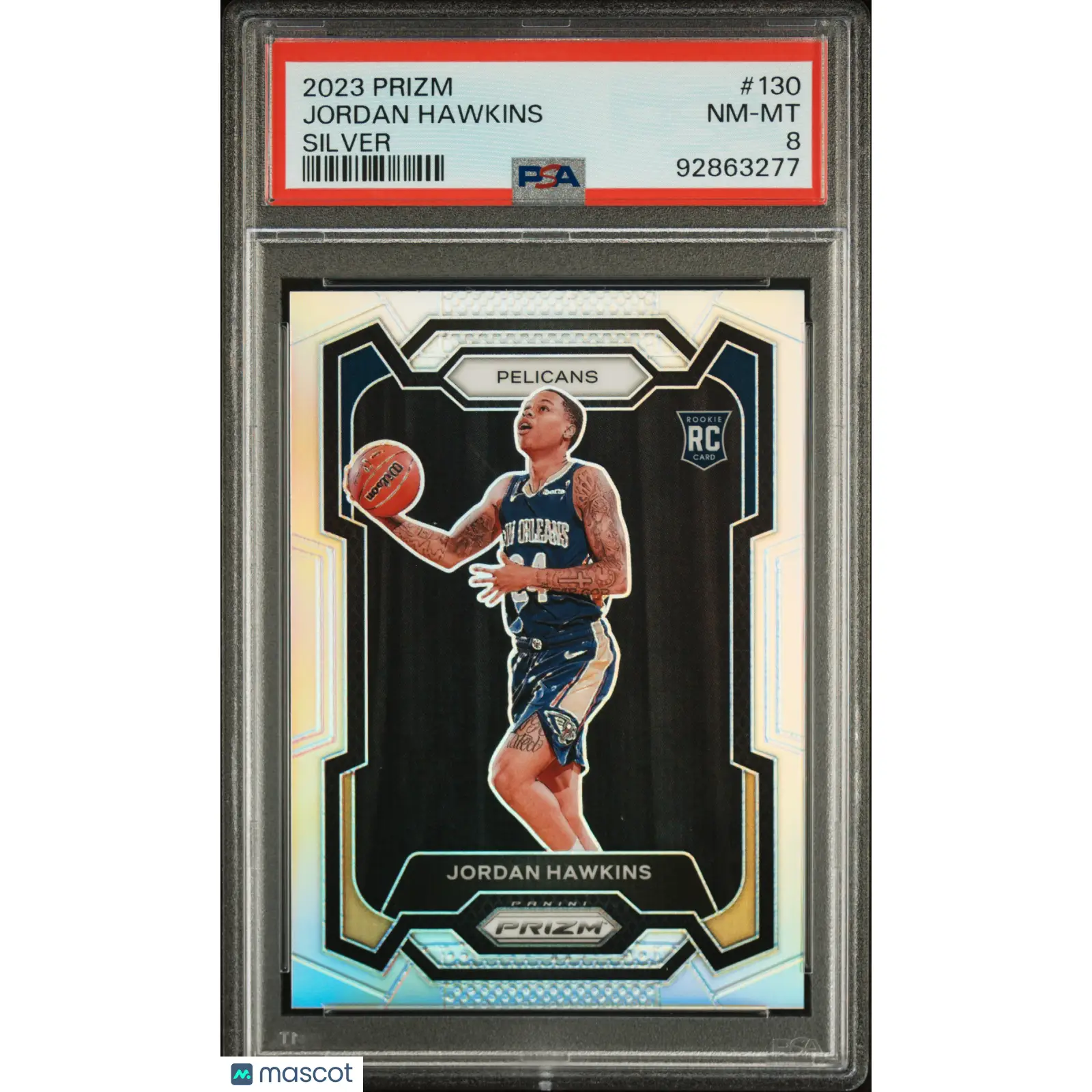Jordan Hawkins PSA 2023 Panini Prizm #130 8