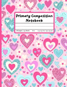 Primary Composition Notebook: Draw and Write Journal for Grades K-2 With Picture Space, Paperback