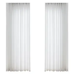 Diamond Phantom Sheer Curtain Translucent White Window Screen for Bay Window Balcony Living Room