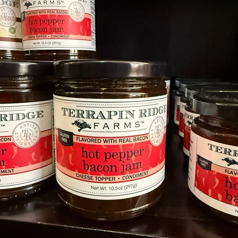 Hot pepper bacon jam