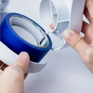ABS Masking Tape Dispenser 1/3set with Distributor & Blue Decal for Painter Home Industrial