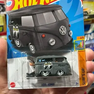 Hw Grey Volkswagen kool kombi Diecast car 1:64 scale mooneyes