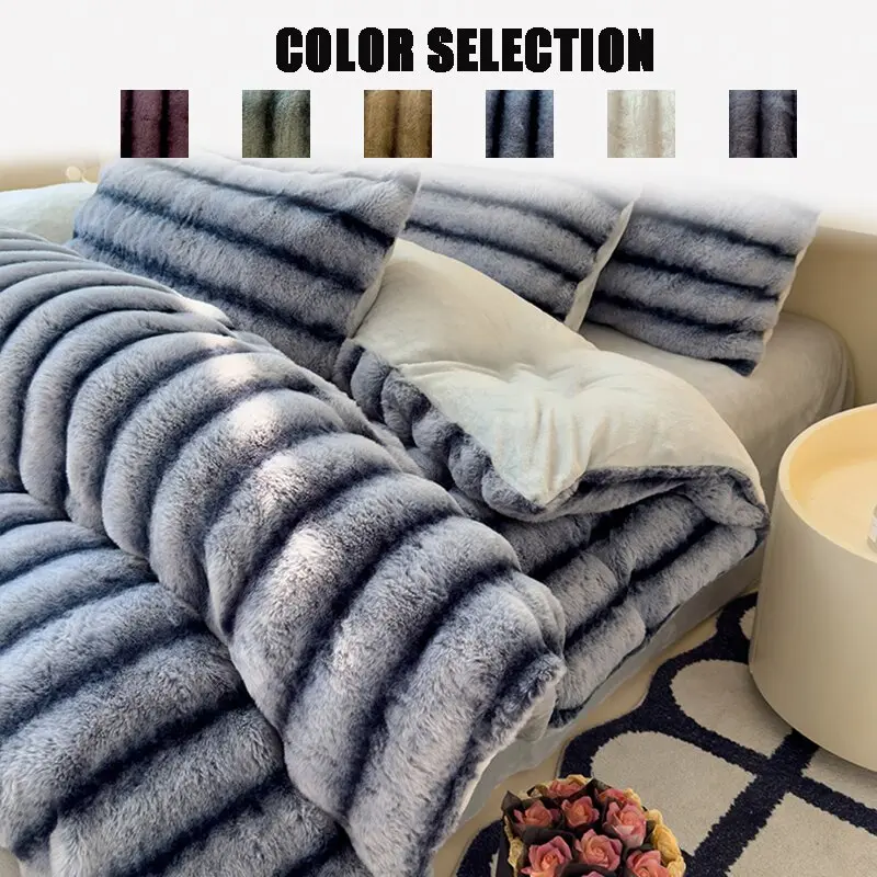 Luxury Soft Multifunctional, High-Density Weave, Anti-Shedding, Warm Sofa Bed Office Travel Use, Fashionable Room Decor, Soft Fluffy Blanket, Soft Comfy Blanket, Cozy Chic Blanket, Soft Blankets