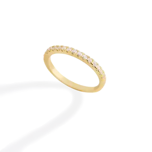 Micro Pavé Eternity Stacking Ring