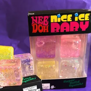 Nice Ice Baby Stress Relief Fidget Toy, Anxiety Relief Products for Adults, Decompression Squeeze Sensory Stress Reliever