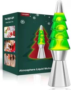 Christmas Tree Liquid Motion Lamp,for Mother's Day/Mom Gifts,14.5 inches Table Lamp Christmas Indoor Decorations for Adults and Kids, Mood Lighting Home Decor Lav Night Light, Lighted Decorative Lights