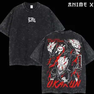 Retro Vintage Limited Turbo Baba Okarun - Dandadan Unisex Anime T-shirt, Soft Cotton Tee, Trendy Cartoon Graphic Shirt DB0 DHF